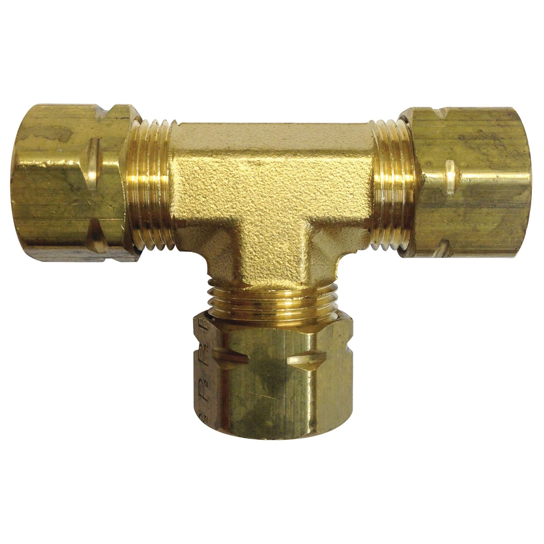 Union T-Fitting for 3/8” Tube