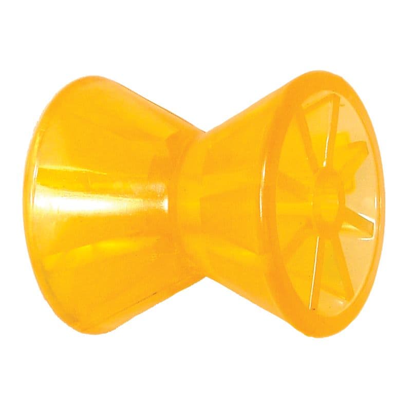 Poly Vinyl Bow Roller (Length 3", Diameter 2-5/8", Shaft 1/2")