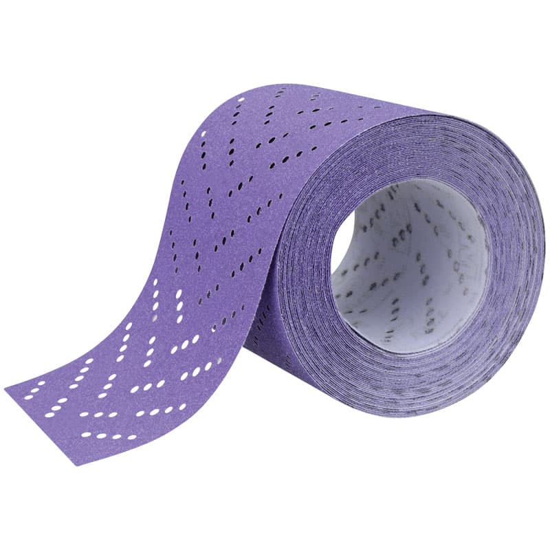 Cubitron™ II Hookit™ Clean Sanding Sheet Roll (737U) - 4.528” x 26-1/4' (Grit 40+)