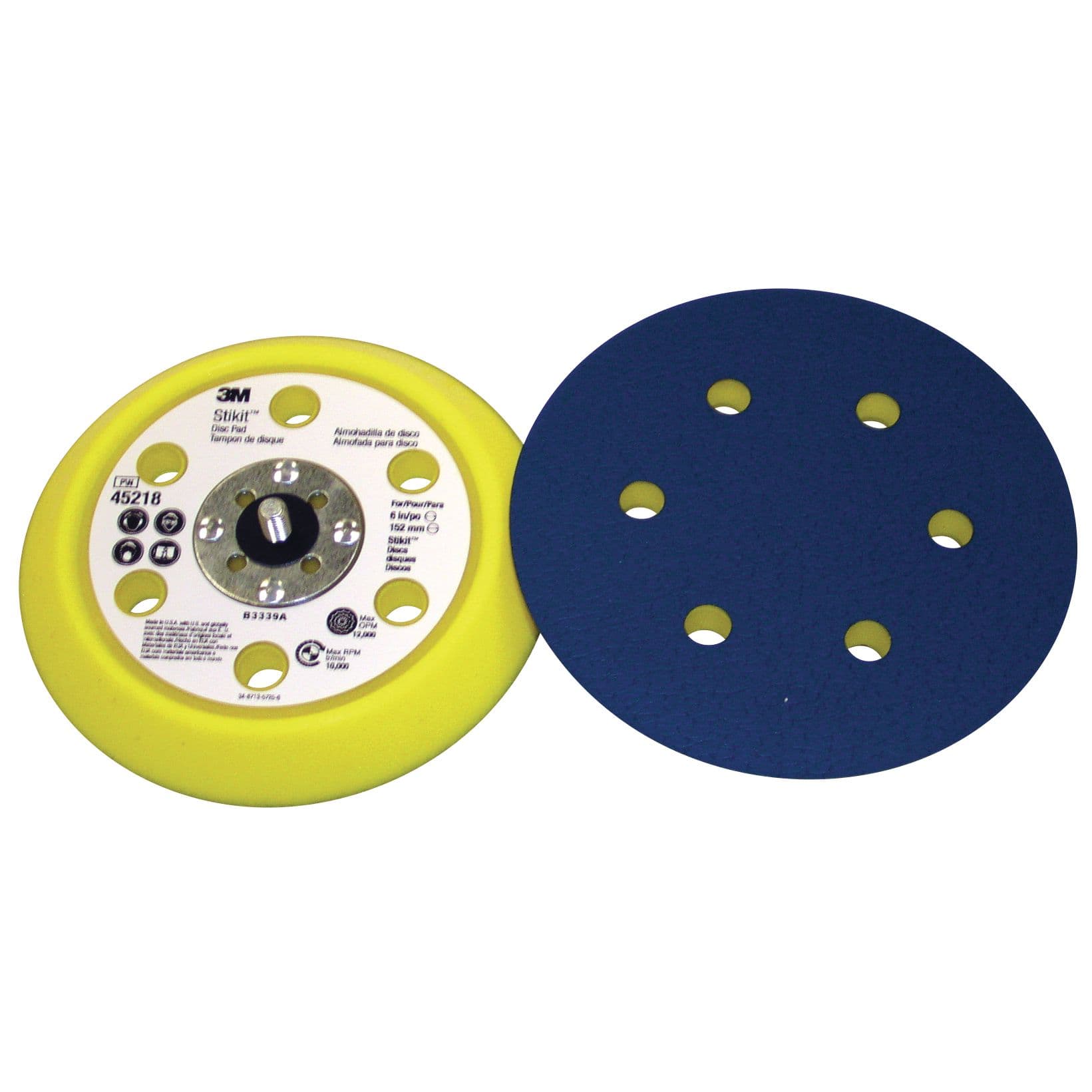 Stikit™ Dust Free Disc Pad - 6” Diameter