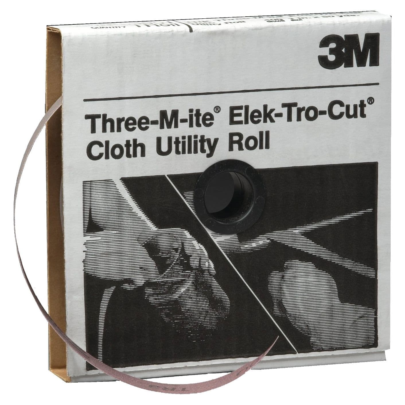 Utility Cloth Rolls (211K) - 1” x 50 yd. (Grit 180)