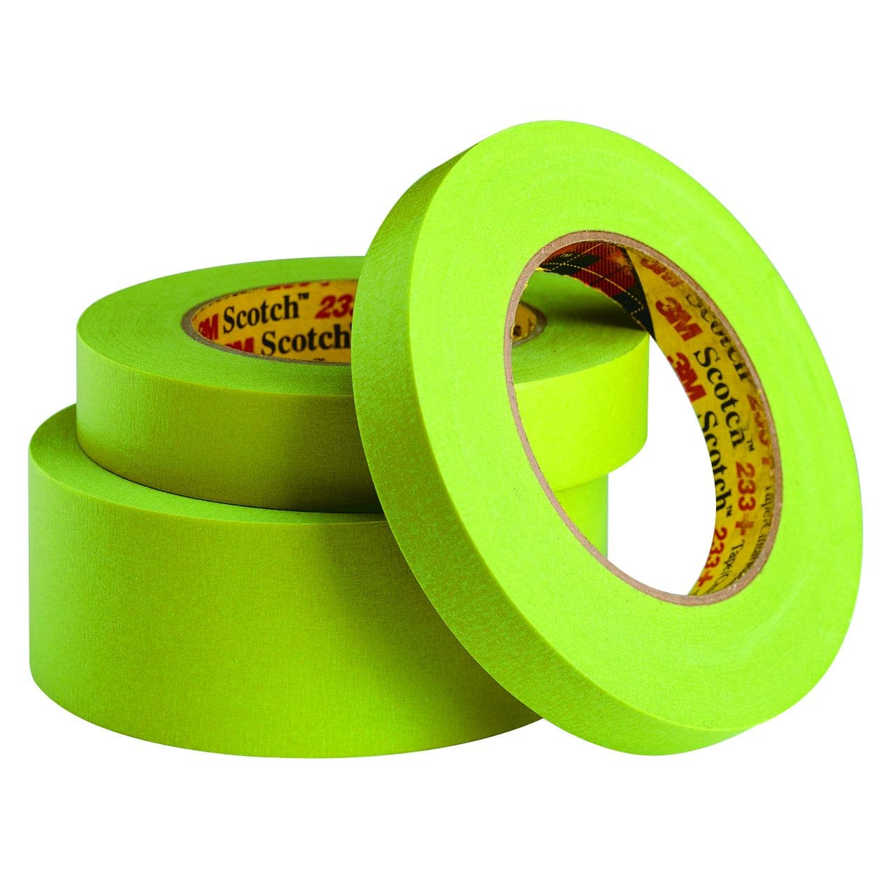 Scotch® Performance Green Masking Tape - 233+ (1” x 60 yds)