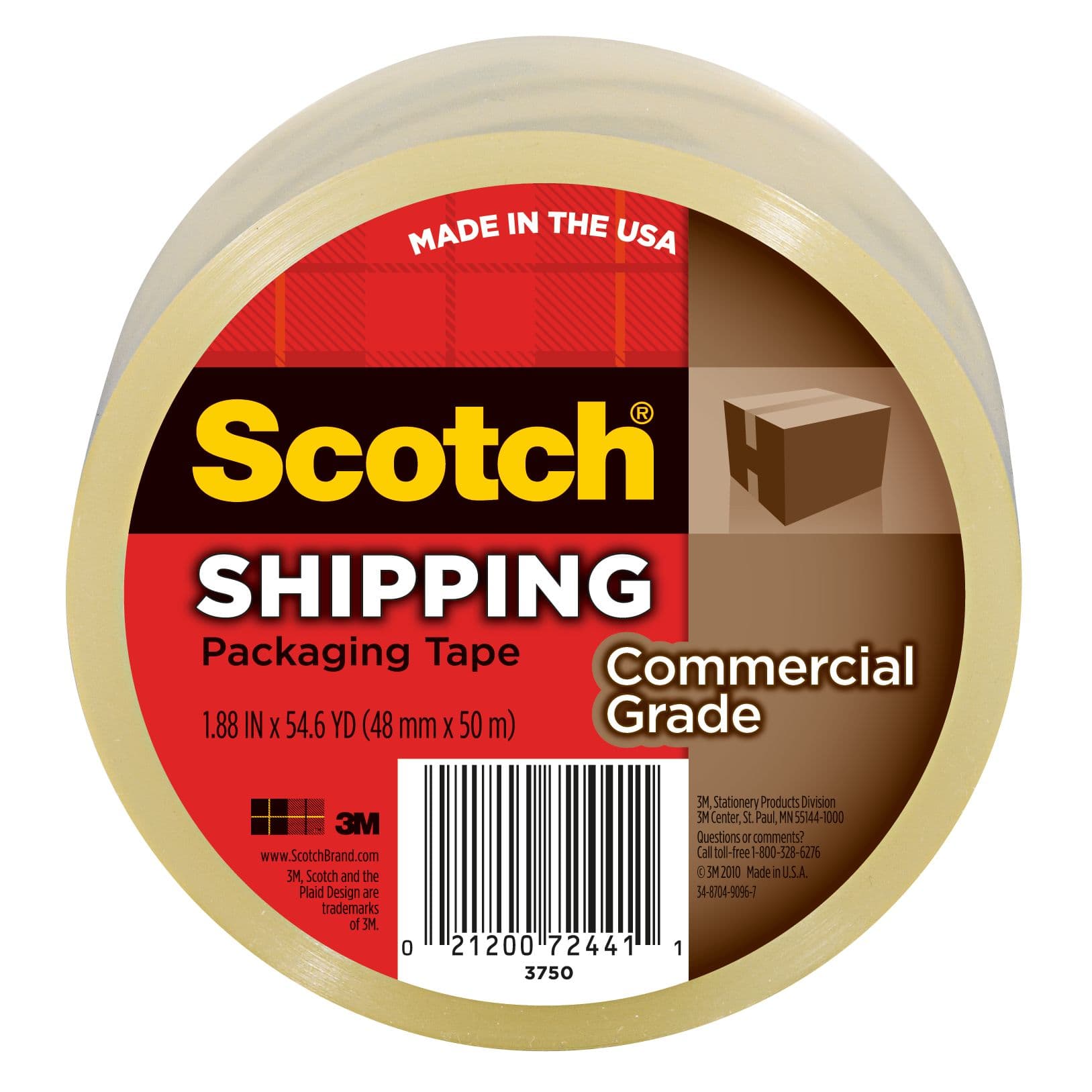 Scotch® Shipping Packaging Tape - 3750