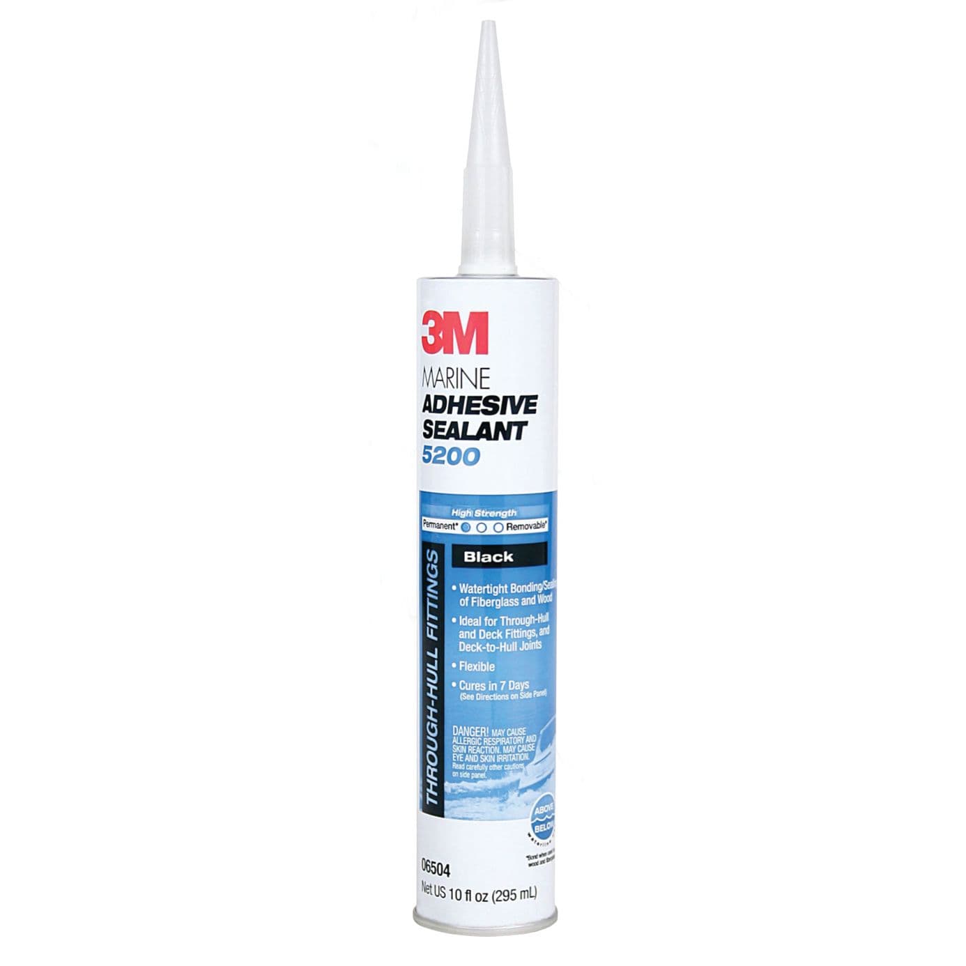 Marine Adhesive/Sealant 5200 - Black (10 oz. Cartridge)