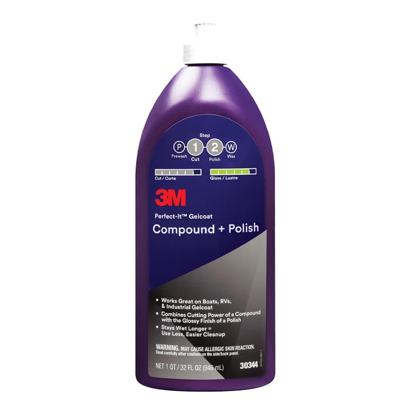 Perfect-It™ Gelcoat Compound + Polish (Quart)