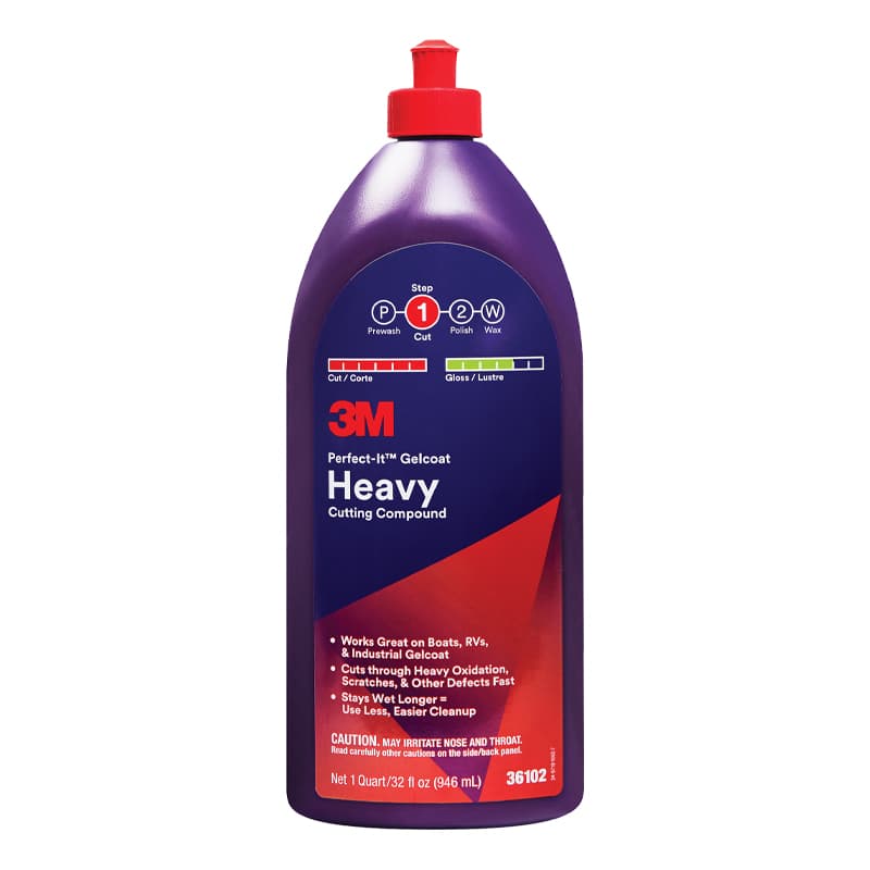 Perfect-It™ Gelcoat Heavy Cutting Compound (Quart)