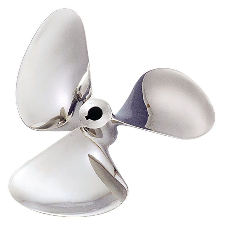 Stainless Steel 13” x 13” Ski Propeller (1-1/8” Bore)