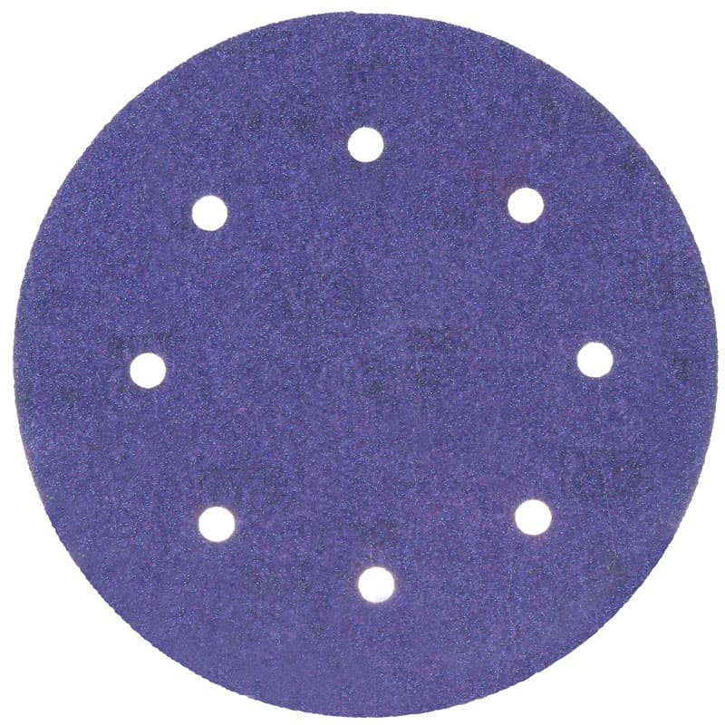 Cubitron™ II Hookit™ Clean Sanding Abrasive Discs (737U) - 8” Diameter (Grit 40+)