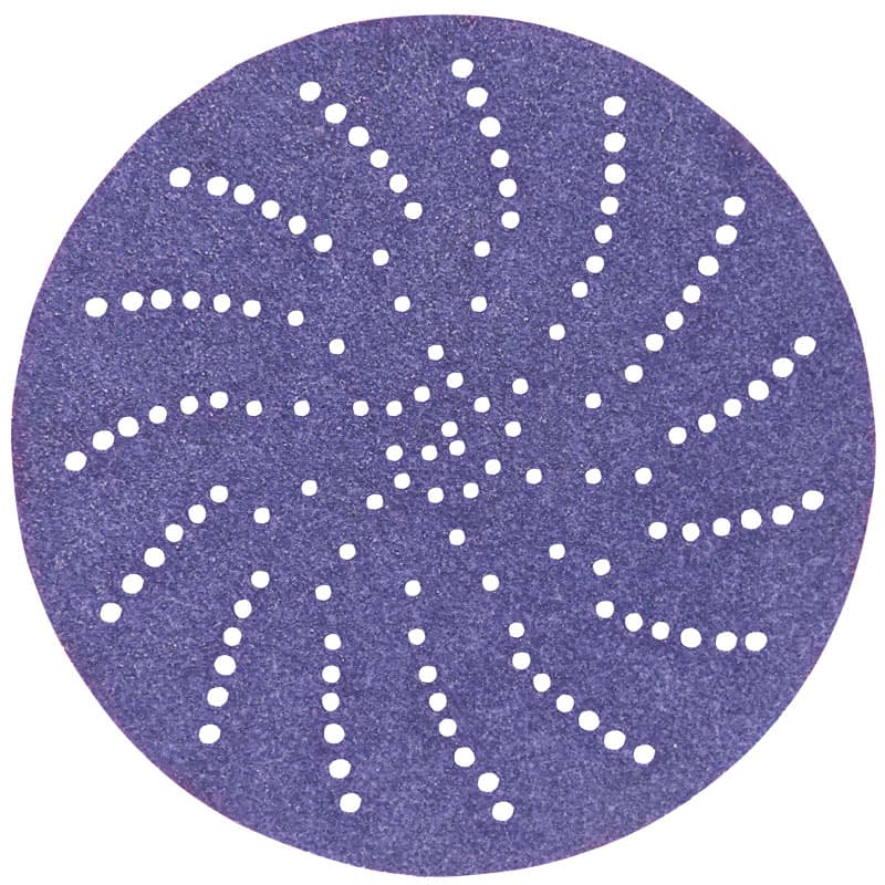 Cubitron™ II Hookit™ Clean Sanding Abrasive Discs (737U) - 5” Diameter (Grit 120+)