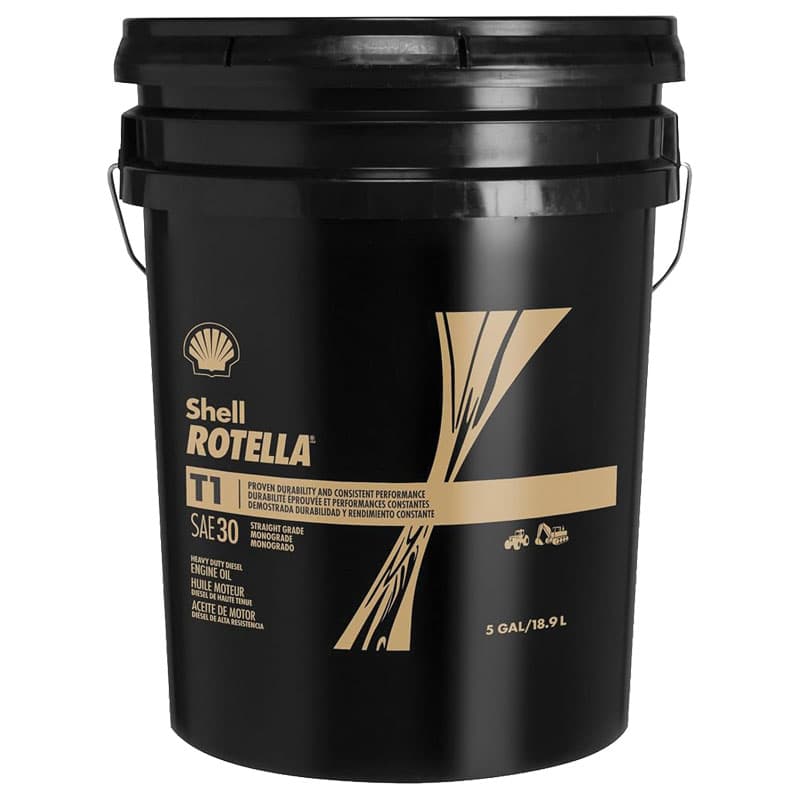 T1 Straight Grade Heavy Duty Diesel Motor Oil - SAE 30 (5 Gallon)