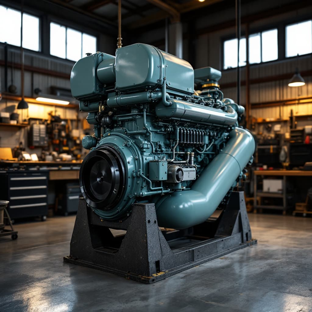 Marine diesel engine