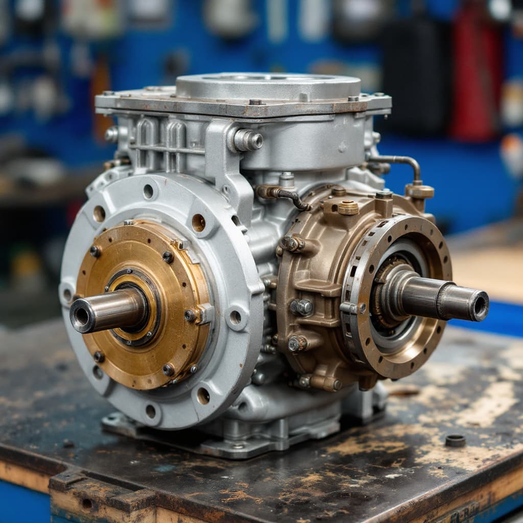 Marine transmission and reduction gear