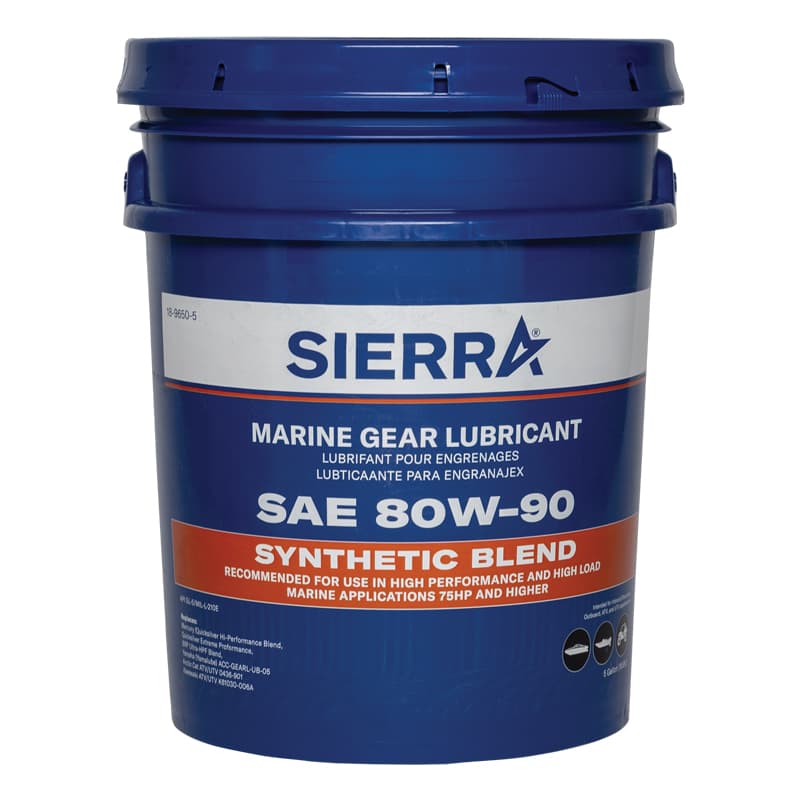 Hi-Performance “Synthetic Blend” Lower Unit Gear Lube (5 Gallon Drum)