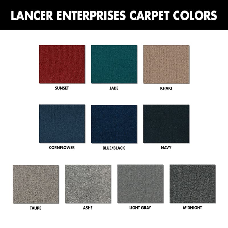 Cascade Carpet (6’ x 16’, Midnight)