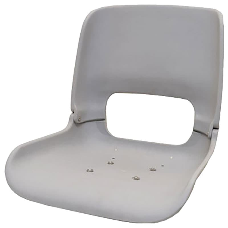 All-Weather High-Back Seat Shells with T-Nuts - Gray
