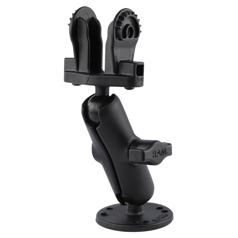 Double Ball Mount for Lowrance Eagle 4 & 5, Hook2 and Reveal 5