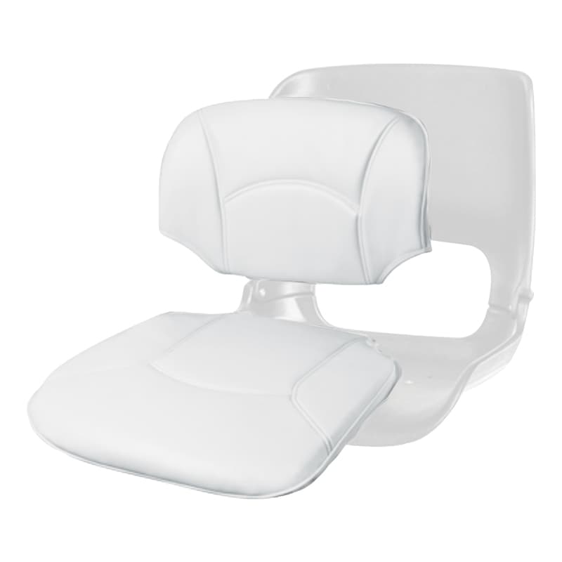 All-Weather High-Back/Profile Replacement Cushion - White