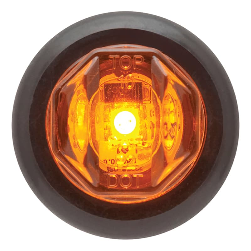 Mini L.E.D. Sealed Marker/Clearance Light - Amber