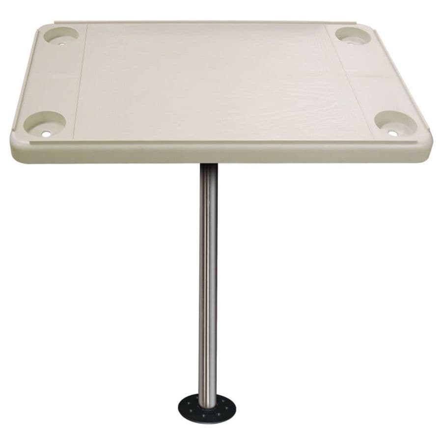 Ivory Rectangular Table Kit with Recessed Flush Mount