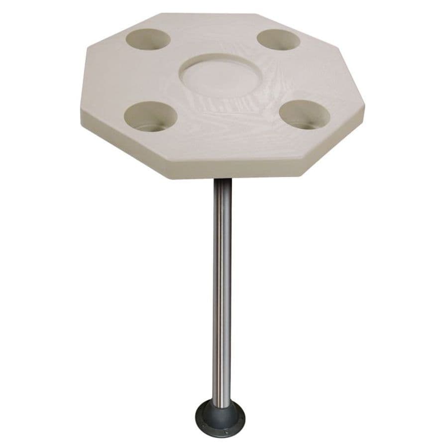 Ivory Octagonal Table Kit with Surface Mount