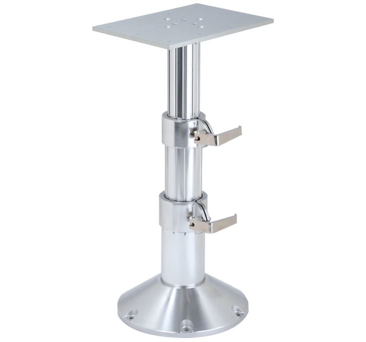 2-Stage Gas Rise Yacht Table Pedestal - 4”