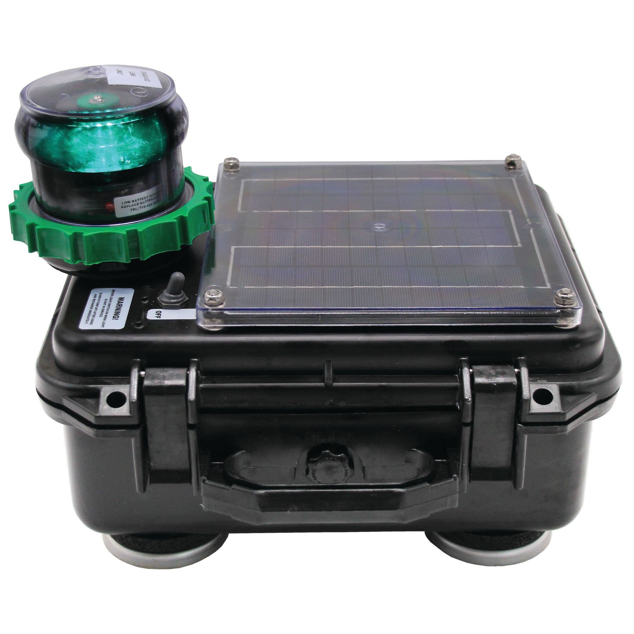 L.E.D. Solar Barge Navigation Light (Starboard Side)