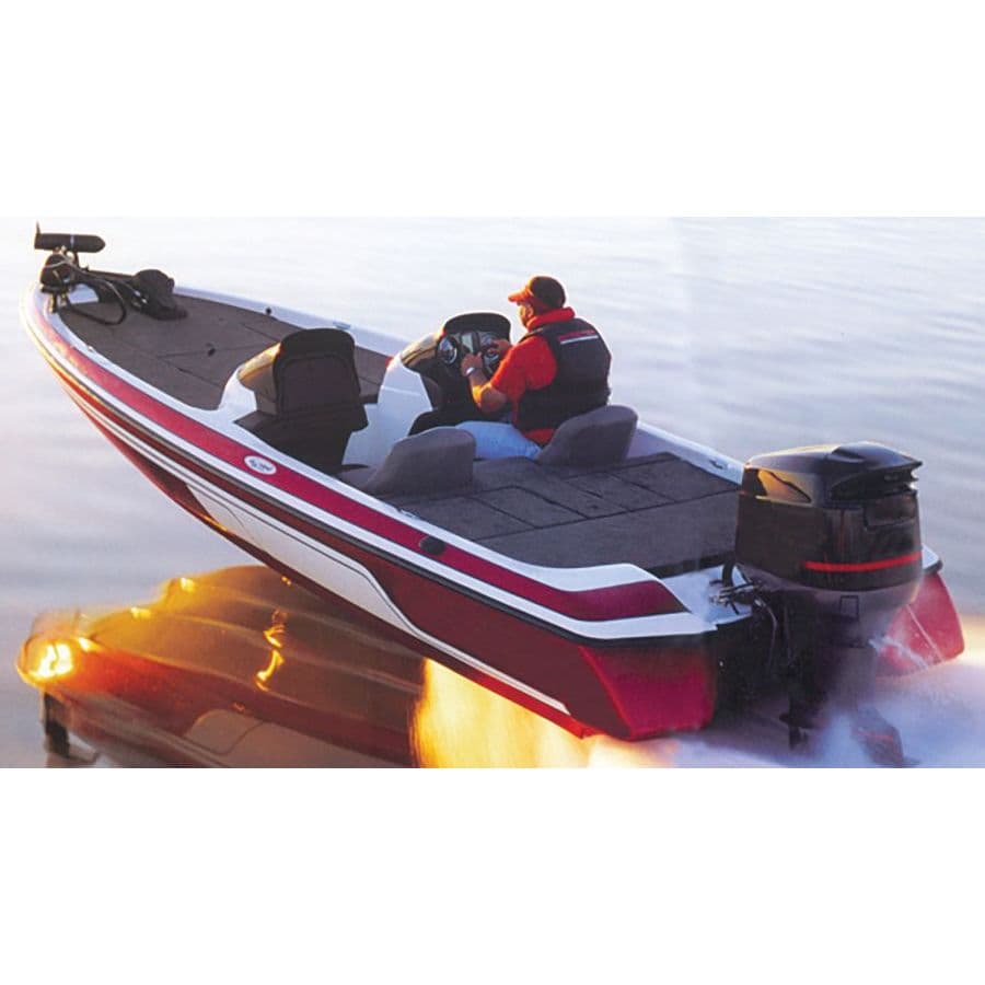 Wide Bass Boat Cover 18' 6" x 96" (Mist Gray)