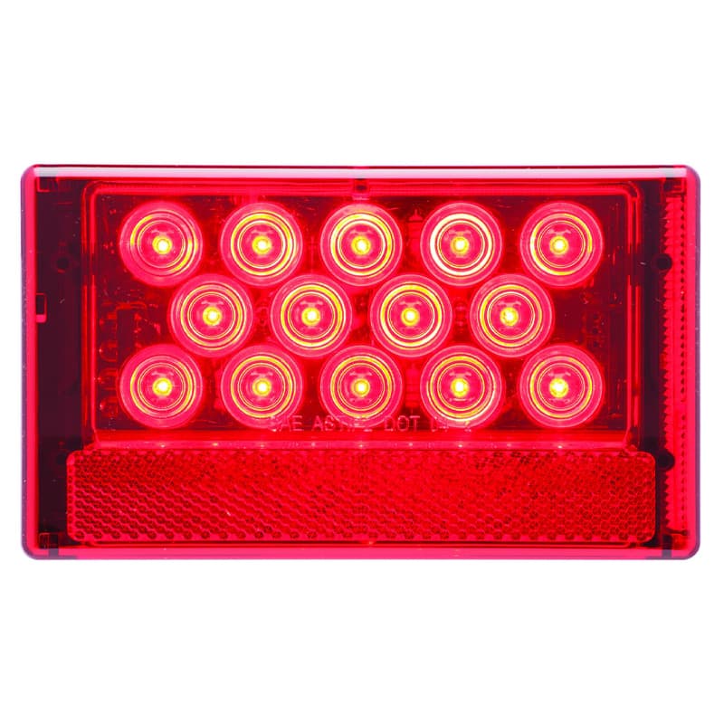 L.E.D. Waterproof Right Side Tail Light - Over 80” Wide Trailer