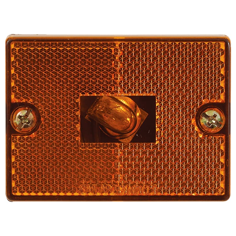 Marker/Clearance Lights with Reflex - Amber