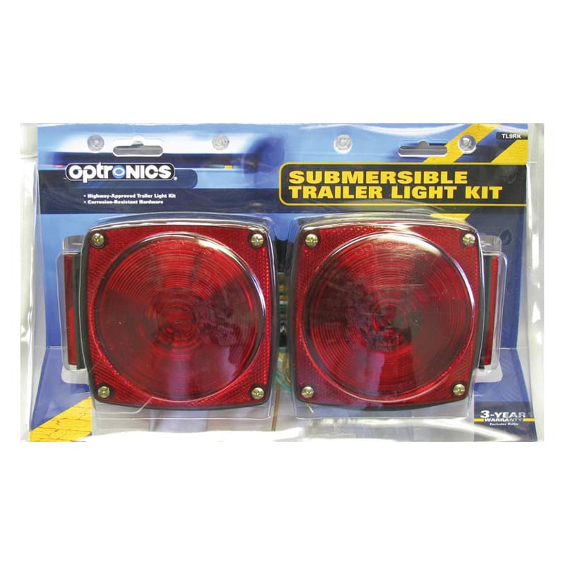 Submersible Trailer Light Kit - Under 80" Wide Trailer
