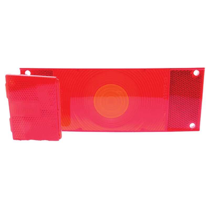 Replacement Tail Light Lens for Low Profile Waterproof Tail Lights