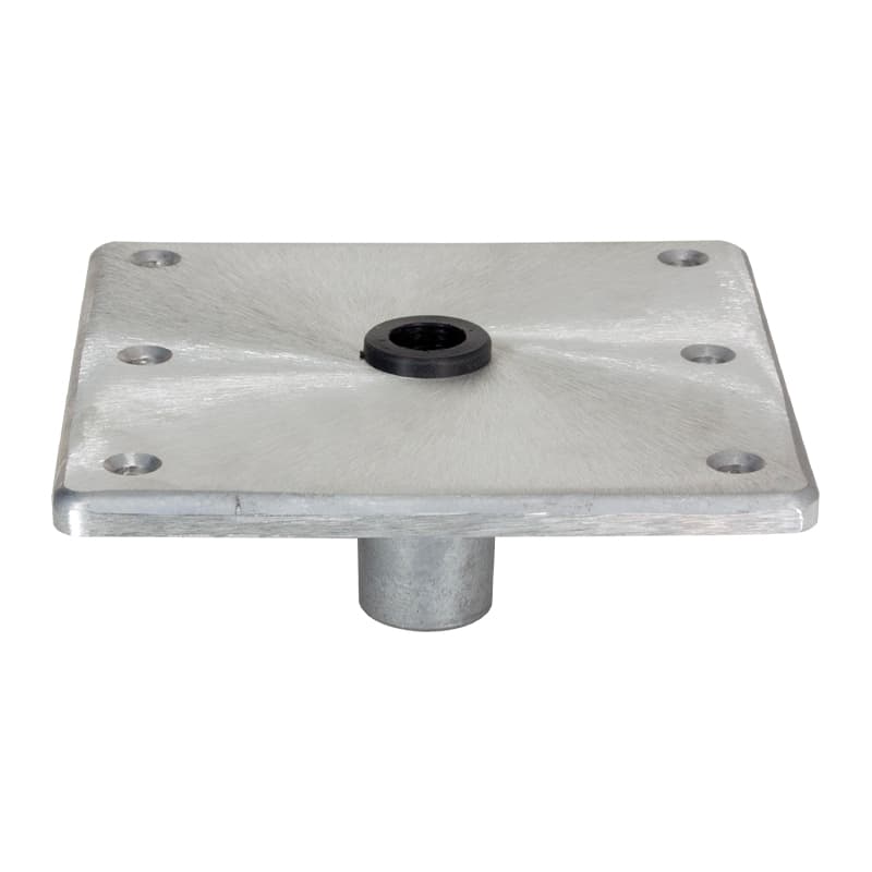 KingPin™ Series Standard Square Aluminum Base with Nylon Bushing (Bulk)