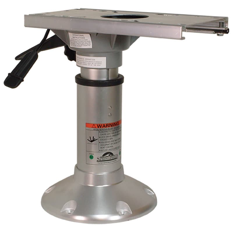 Heavy Duty Mainstay Adjustable Height Package with Slide & Swivel - 2-7/8" (Adjustable Height: 10" to 12")