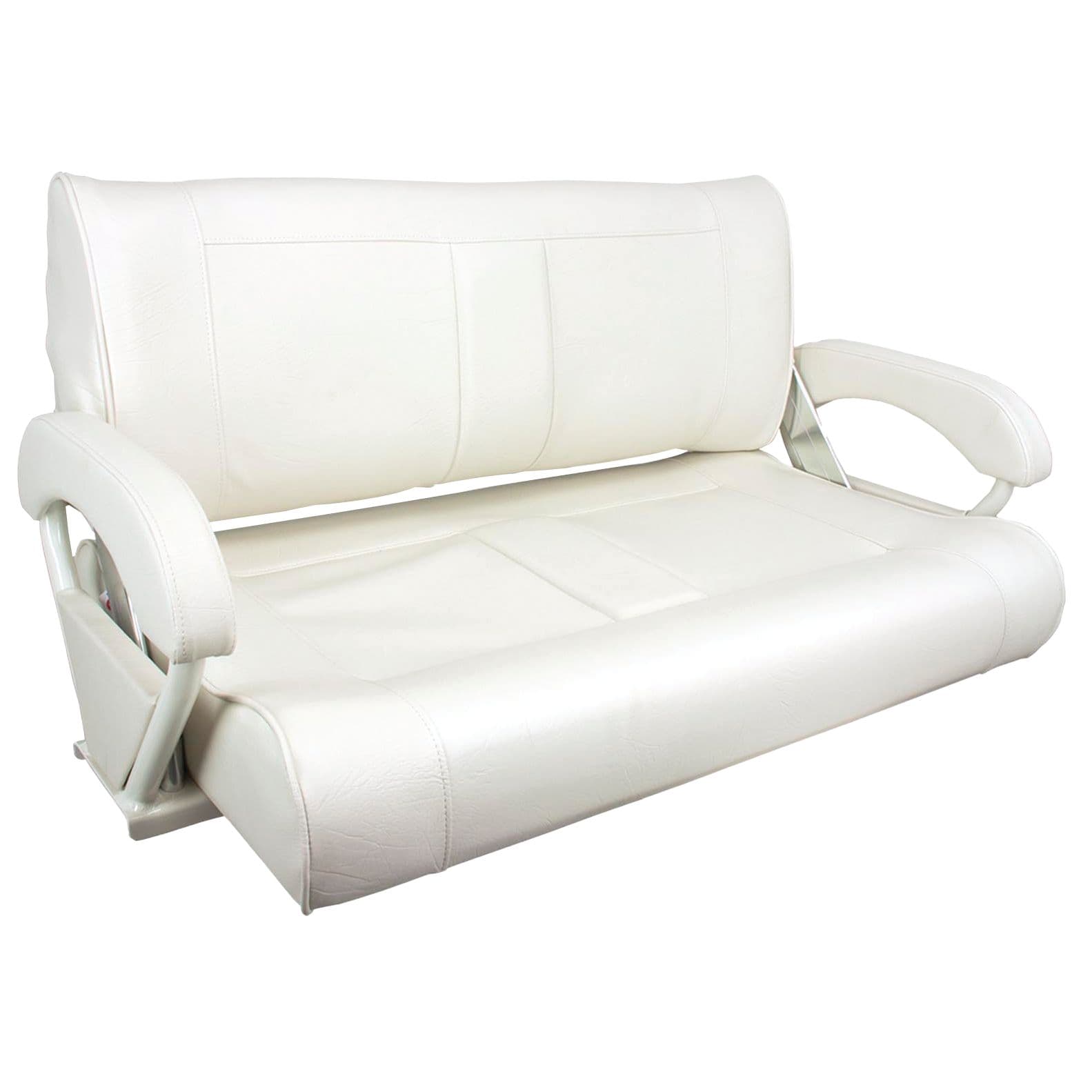 Double Bucket Chair (Off-White Upholstery)