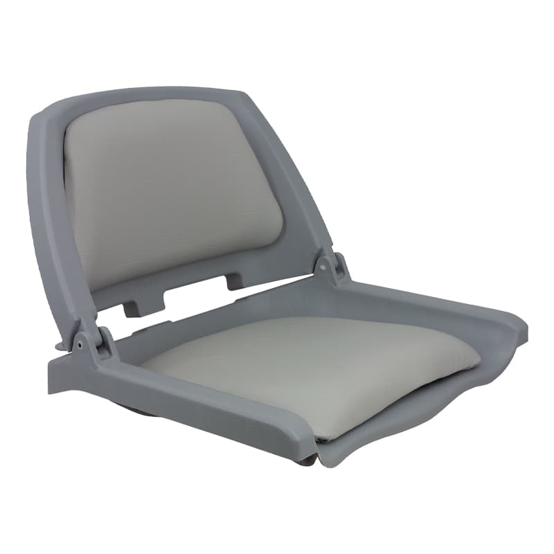 Traveler Standard Folding Seats - Gray Shell with Gray Cushion