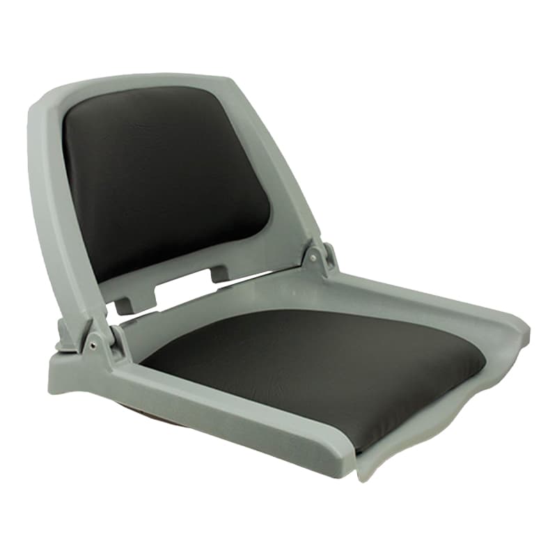 Traveler Standard Folding Seats - Gray Shell with Charcoal Cushion