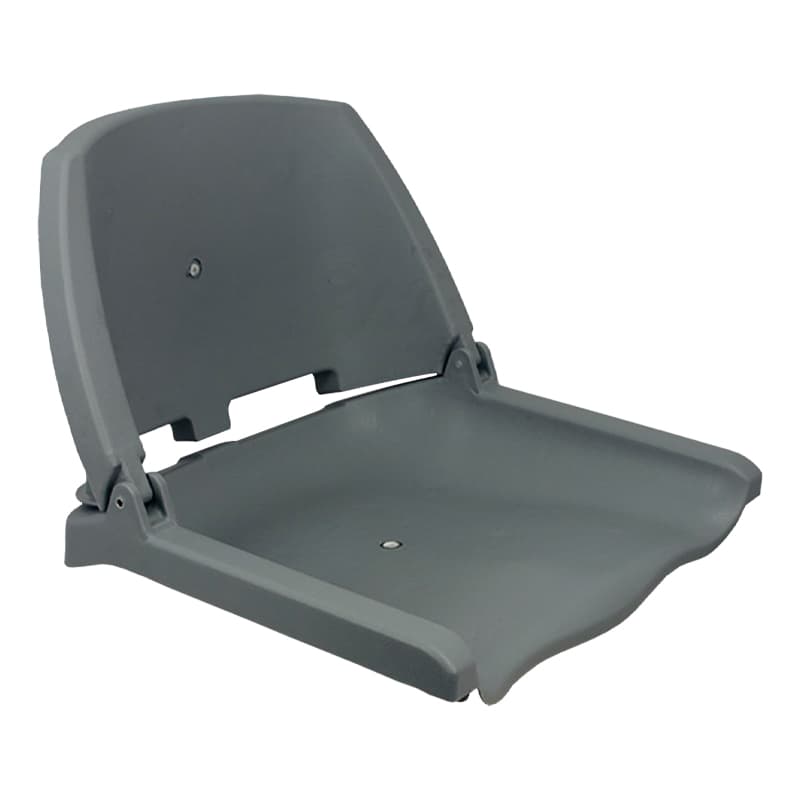 Traveler Fold Down Seat without Cushions - Gray