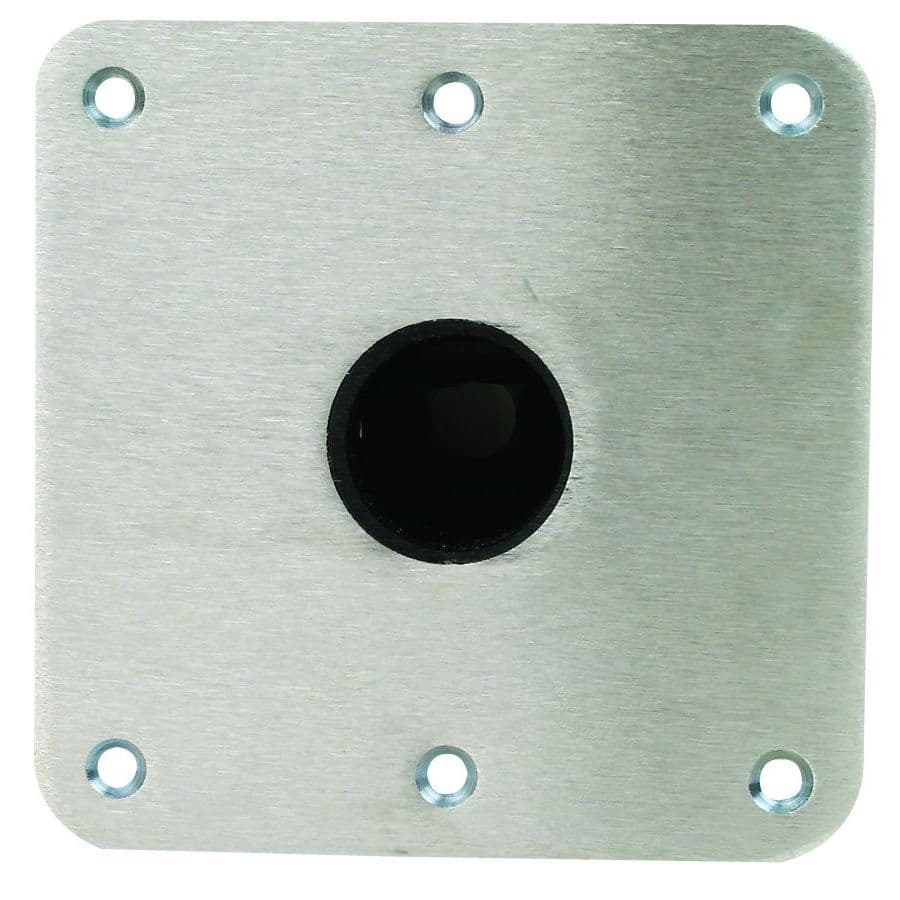 Swivl-Eze Snap-Lock 1.77 Base Plate (Dimensions: 7” x 7”, Stainless Steel)
