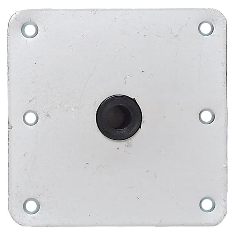 Swivl-Eze Lock’N-Pin 3/4” Pin Base - Zinc Plated Steel