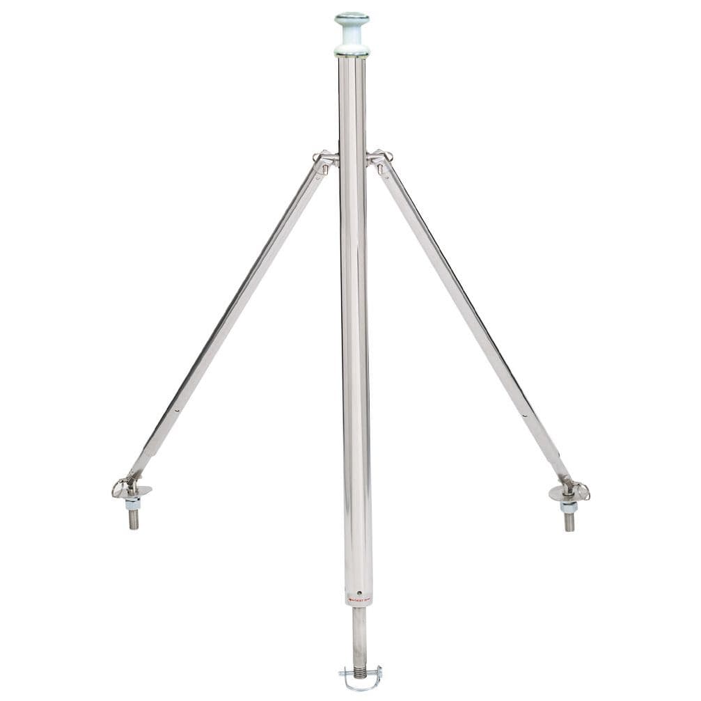 Fixed Height Ski Pylon with 3/4" Clevis Pin Post Base
