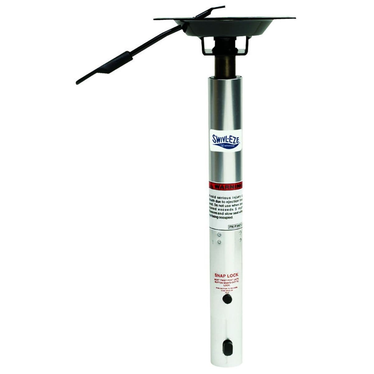 Swivl-Eze Snap-Lock 1.77” Post with Integral Seat Mount (Adjustable Post Height: 16” - 20”)