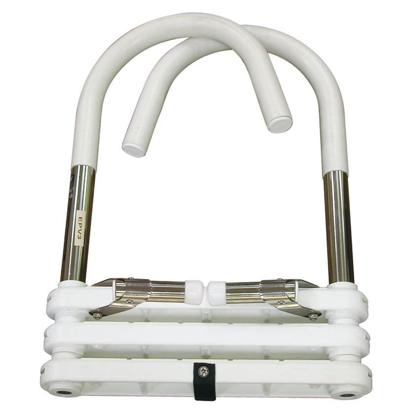 Telescoping Gunwale Hook Ladder (3-Step)