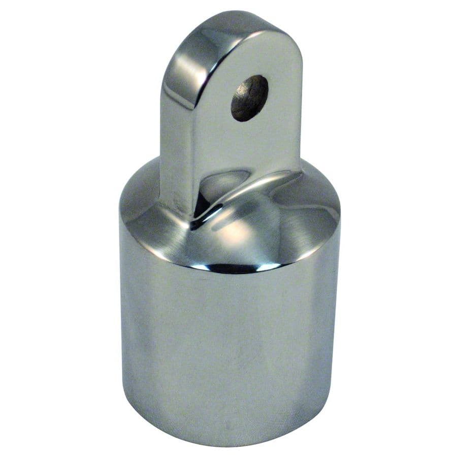 Stainless Steel Top Caps with Set Screw (Fits 7/8” Tube)