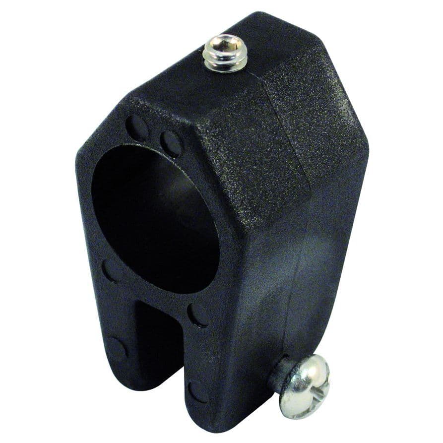 Black Nylon Top Slides with Set Screw (Fits 7/8” Tube)