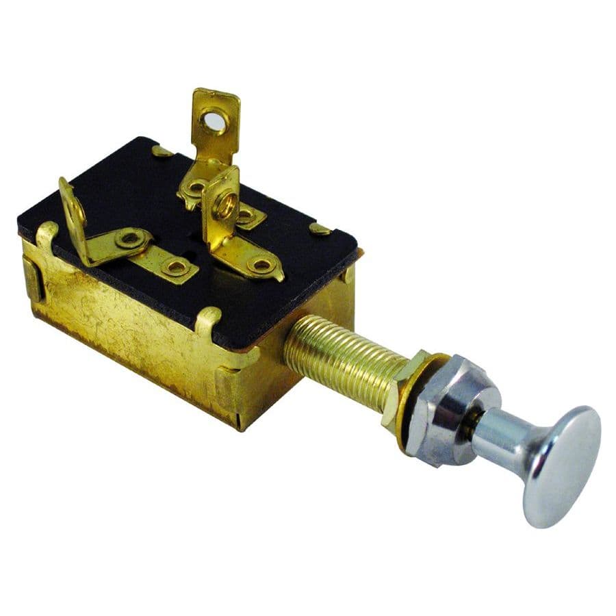 Push/Pull Switch (3 Position, 3 Screw Terminals)