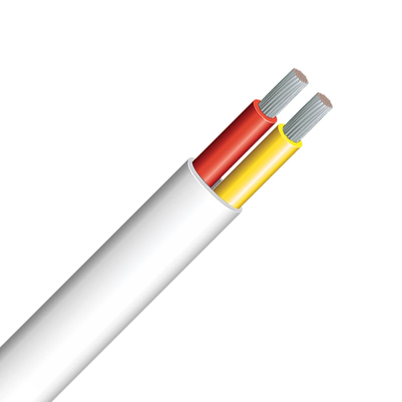 Multi-Conductor Marine Wire - Duplex (12 Gauge, Yellow/Red, 250’ L)