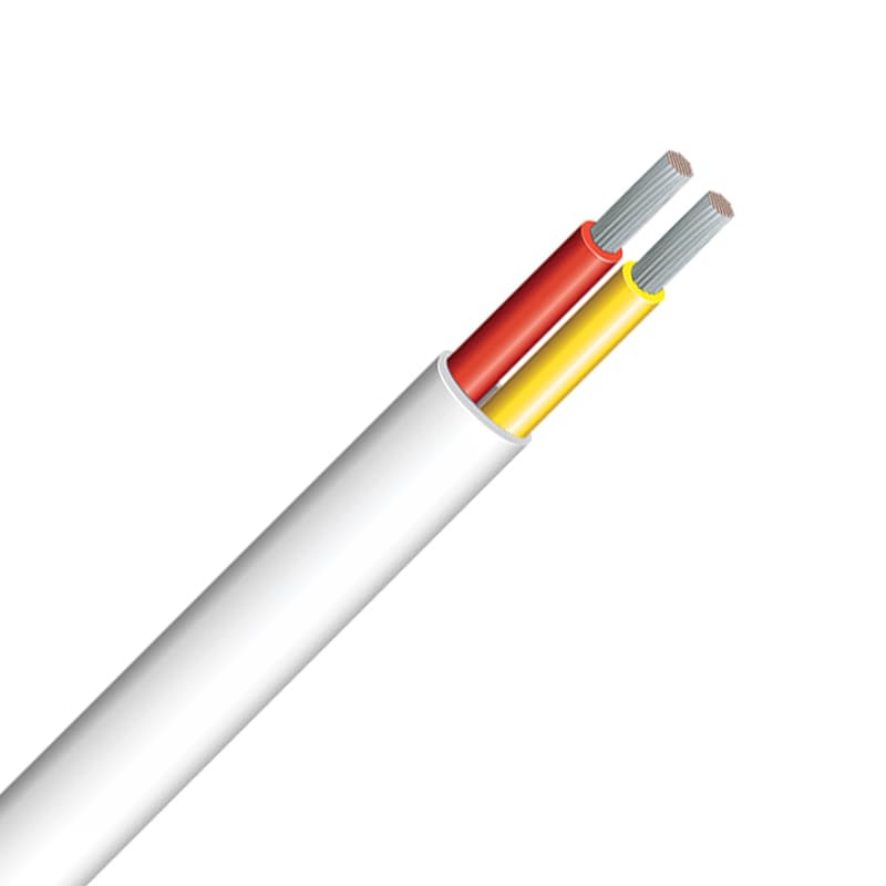 Multi-Conductor Marine Wire - Duplex (16 Gauge, Yellow/Red, 100’ L)