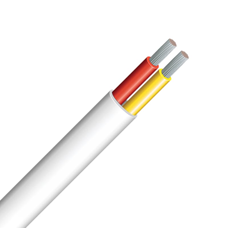 Multi-Conductor Marine Wire - Duplex (14 Gauge, Yellow/Red, 100’ L)