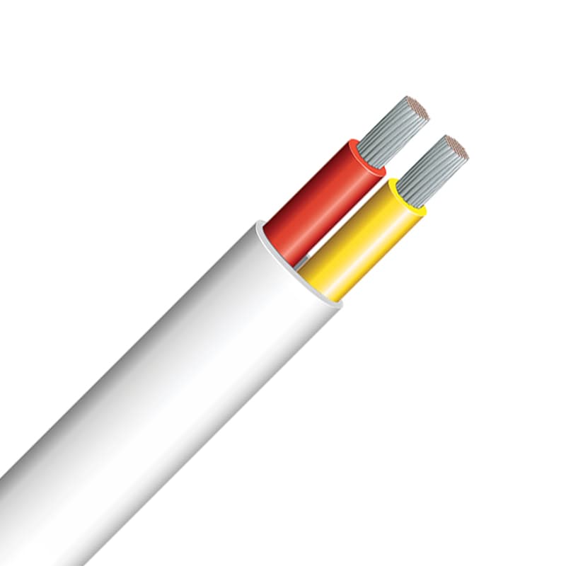 Multi-Conductor Marine Wire - Duplex (10 Gauge, Yellow/Red, 100’ L)