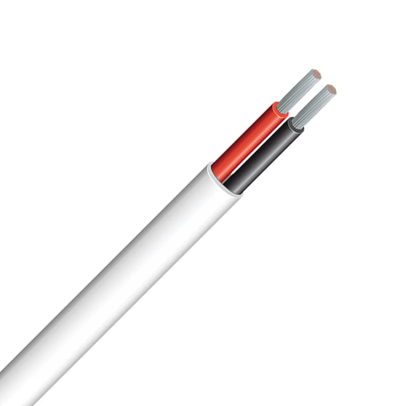 Multi-Conductor Marine Wire - Duplex (18 Gauge, Red/Black, 100’ L)
